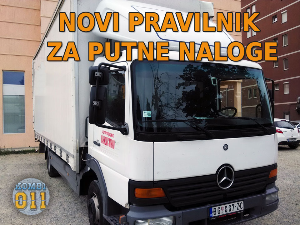 Novi Pravilnik o sadržini, načinu izdavanja i vođenju putnih naloga