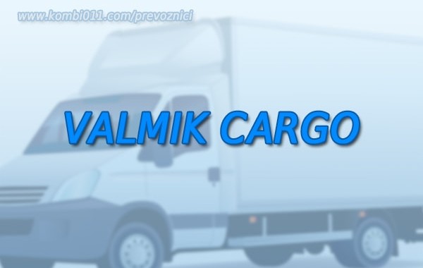 valmik cargo radnja za prevoz robe u zemlji i inostranstvu